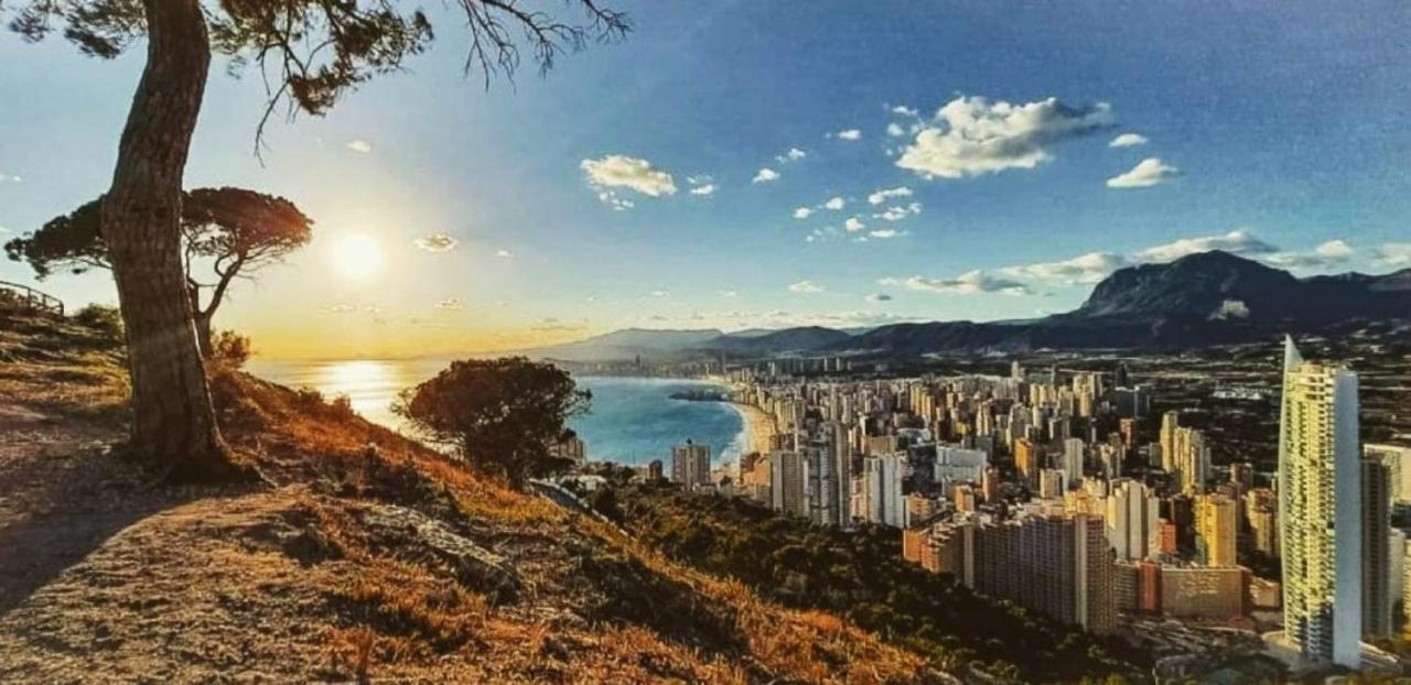 Villa Casa Miramar Benidorm Skyline à La Cala de Finestra Extérieur photo