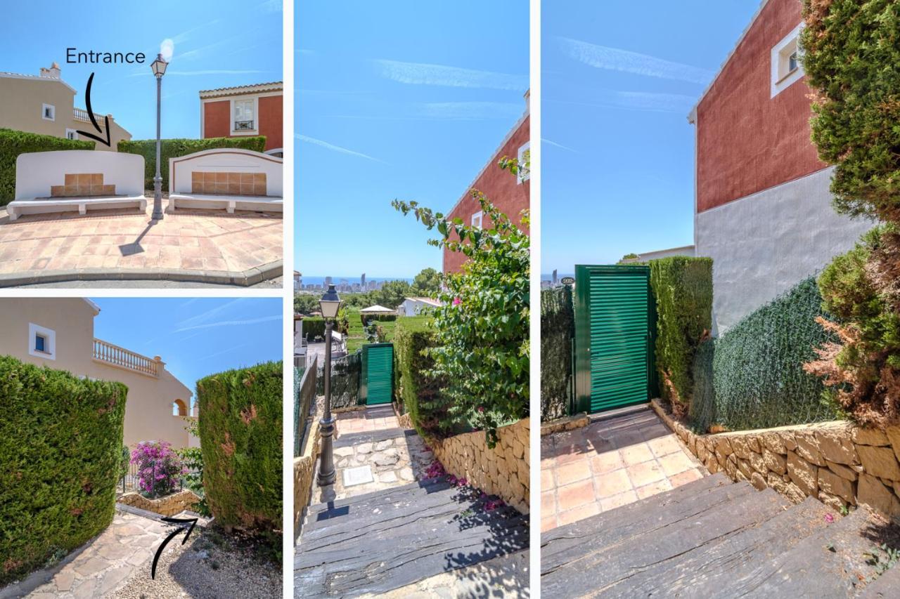 Villa Casa Miramar Benidorm Skyline à La Cala de Finestra Extérieur photo